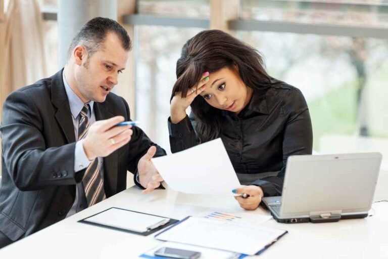 A client upset with a web design service mistake