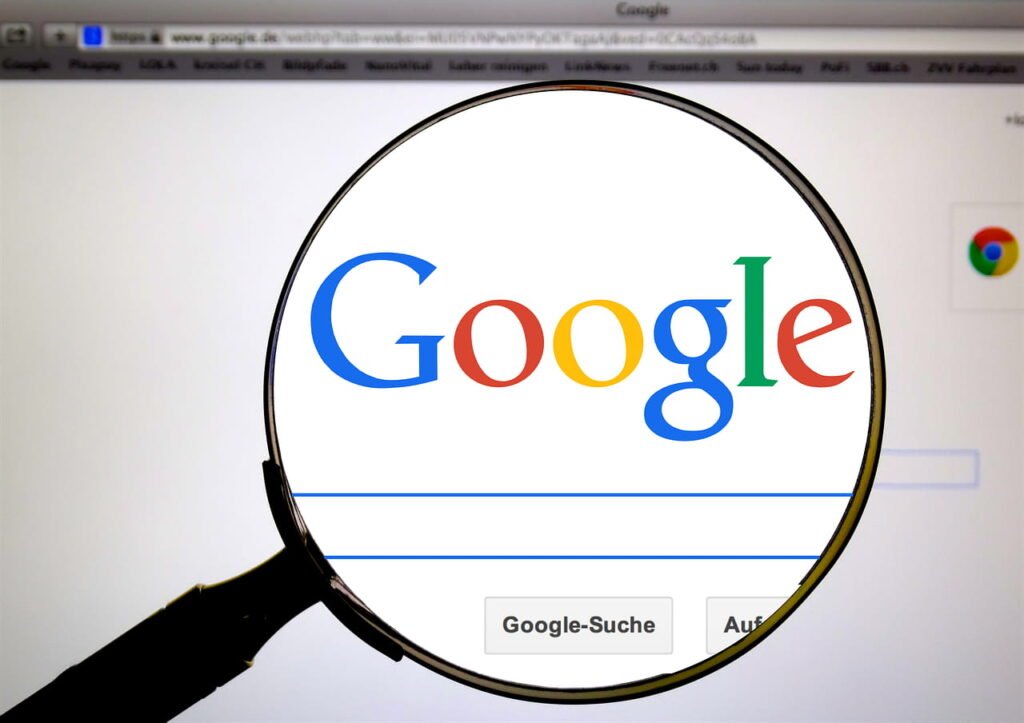 Google search engine