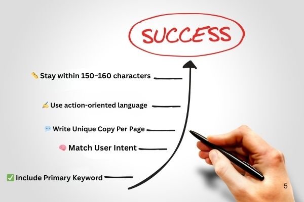 Steps for Writing a Meta Description