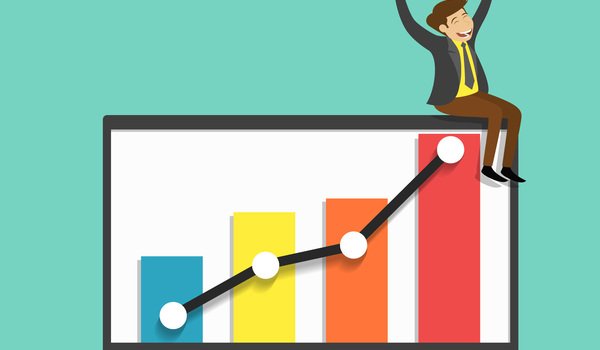 Success graph demonstrates what is SEO marketing tactics can accomplish.