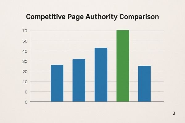 comparing Page Authority for Competitive SEO Research
