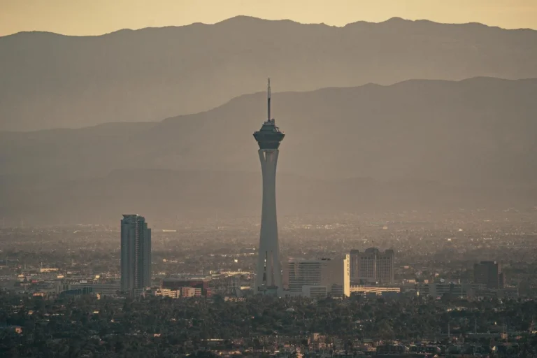The strat tower hotel in Las Vegas