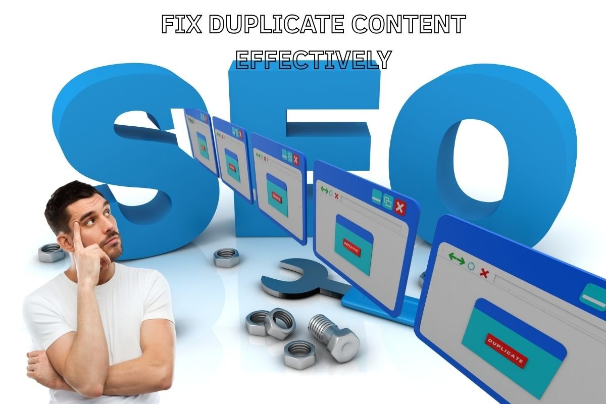 Blog 8 Man thinks on how to fix duplicate content issues