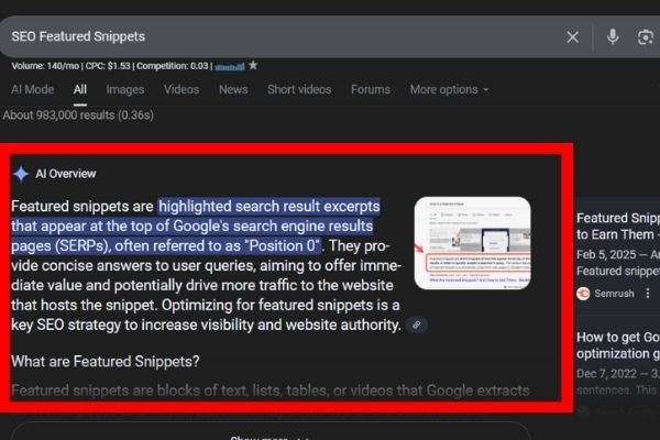 Importance Of Featured Snippet For Your Success