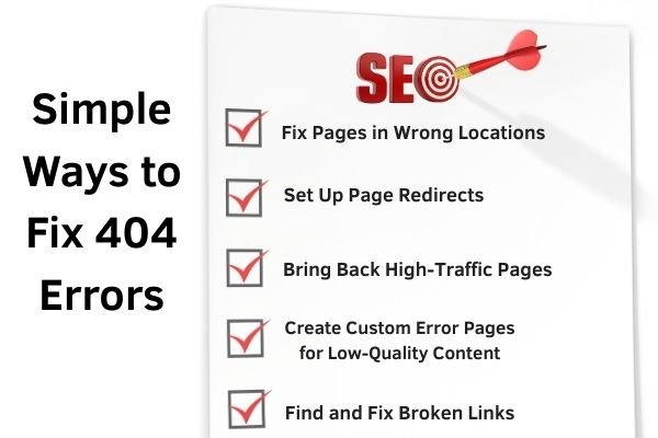 Simple Ways To Fix 404 Errors