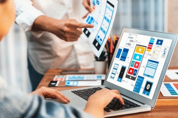 A coworker suggesting changes to the design.