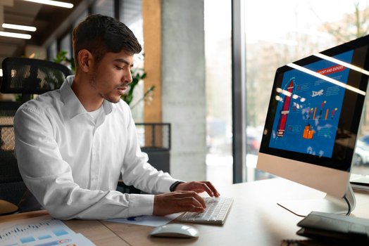 Professional analyzing code structure data for The 3 C's Of SEO technical optimization.