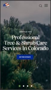 americantreecolorado mobile view