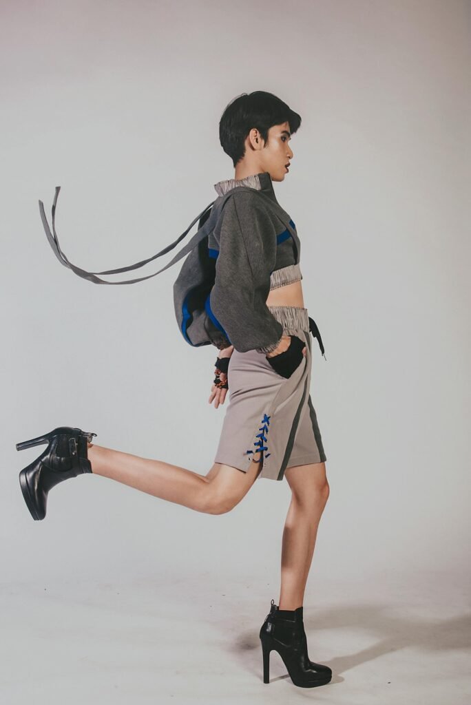 Model in fashion industry
