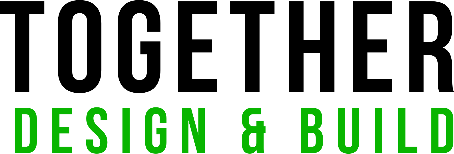 together design build logo