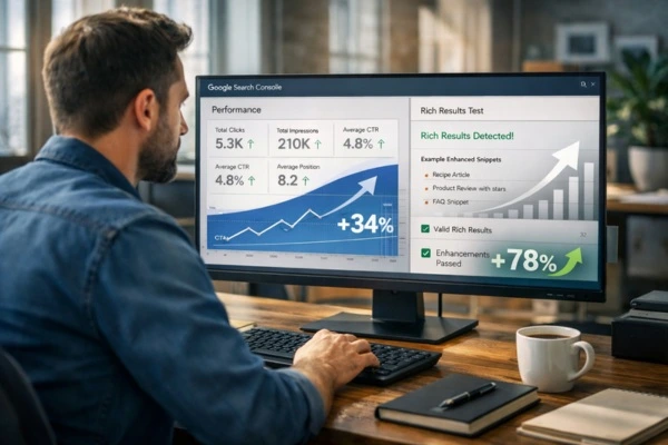 SEO analysis of rich results.