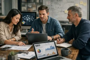 AI-powered SEO team strategy planning