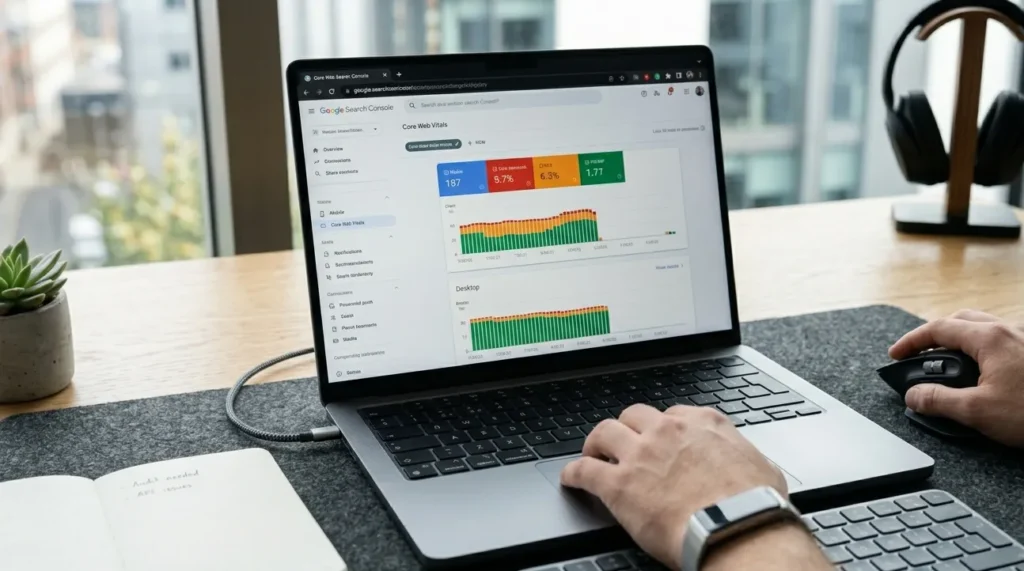 How To Fix A Failed Core Web Vitals Assessment In 2026 2 Google Search Console Core Web Vitals report showing URL groups and performance issues