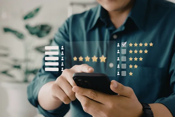 Public review scores across platforms building brand trust signals
