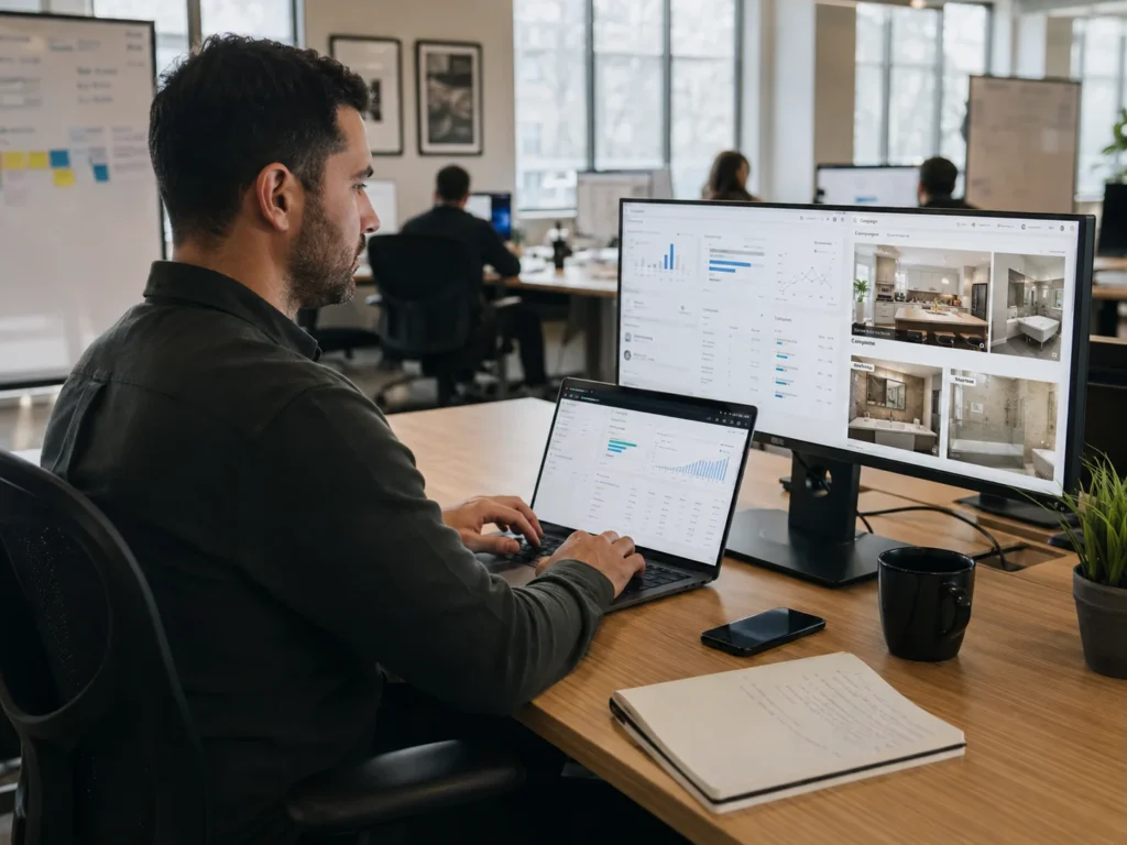a meta ads specialist working for a home remodeling company