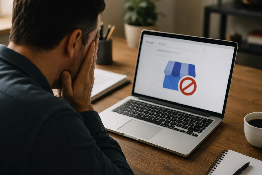 Google Business Profile suspension