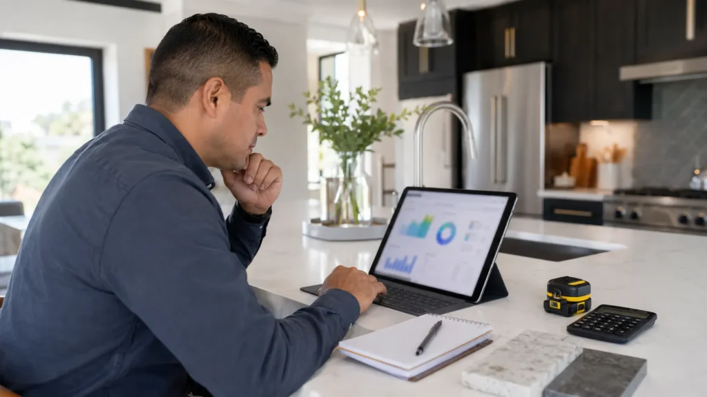 Google Local Services Ads For Remodelers: What Works In 2026 3 Man monitoring the marketing campaign