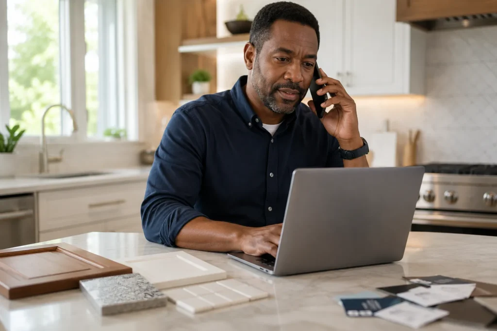 Google Local Services Ads For Remodelers: What Works In 2026 4 Man calling someone on the phone