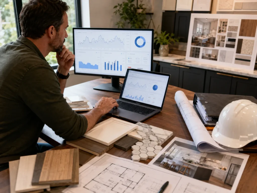 a man working on seo 