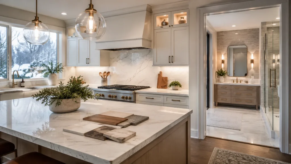 newly remodeled house