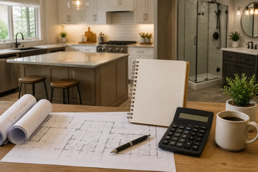 remodeling plans and documents