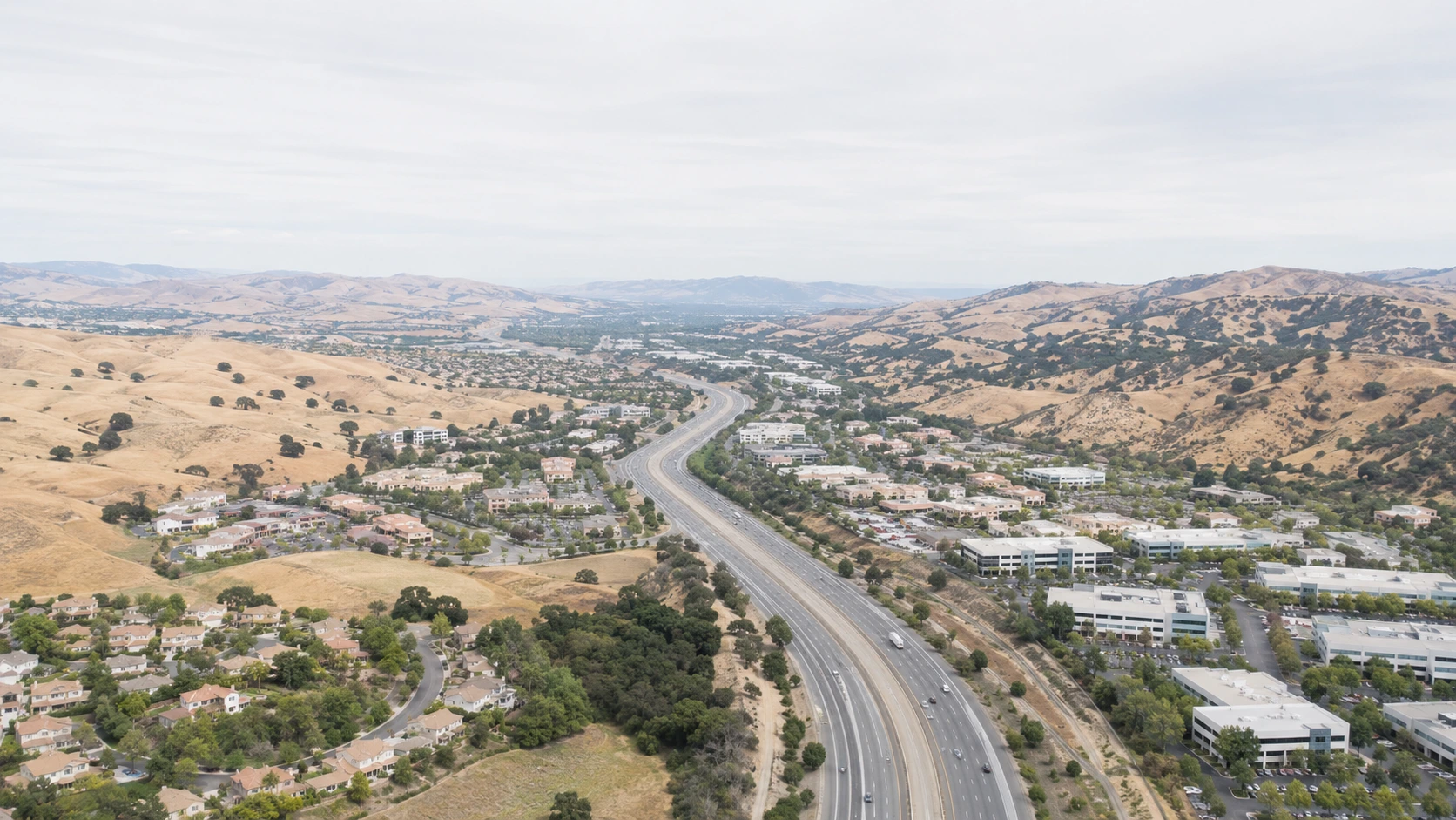 The 101 freeway corridor linking Agoura Hills, Calabasas, Oak Park and Westlake Village