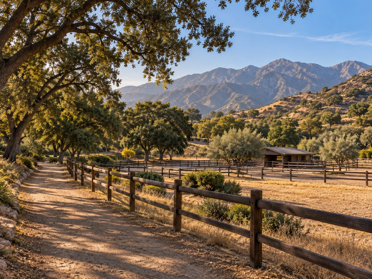 SEO Agency In Bradbury, CA 2 Equestrian trail and horse fencing in Bradbury, CA