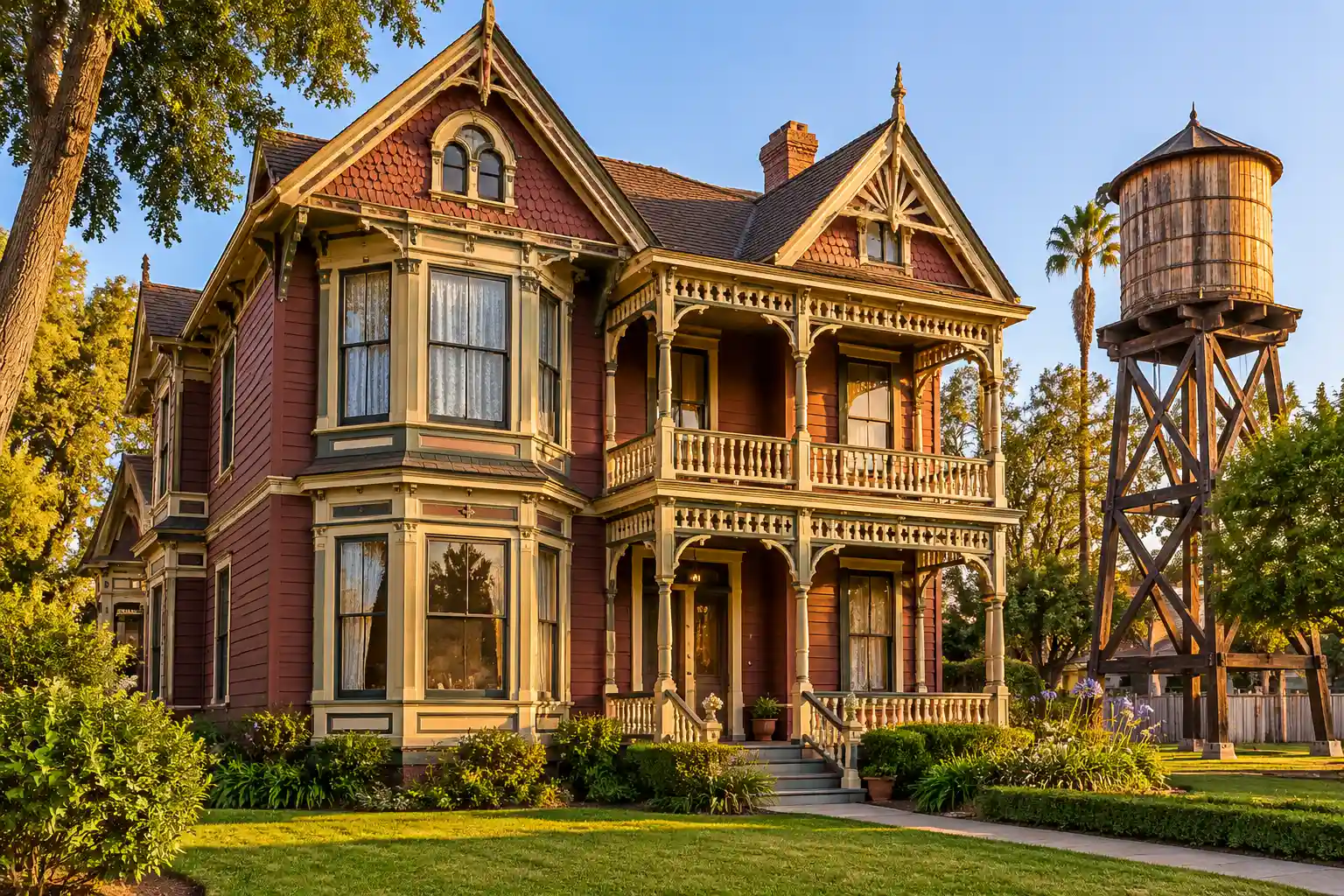 D.D. Johnston-Hargitt House, an 1891 Eastlake Victorian in Norwalk, CA