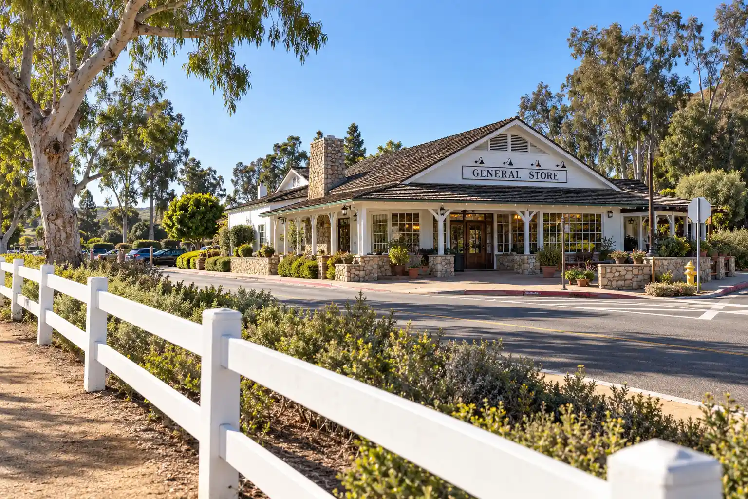 Historic General Store on Palos Verdes Drive North, Rolling Hills Estates, CA