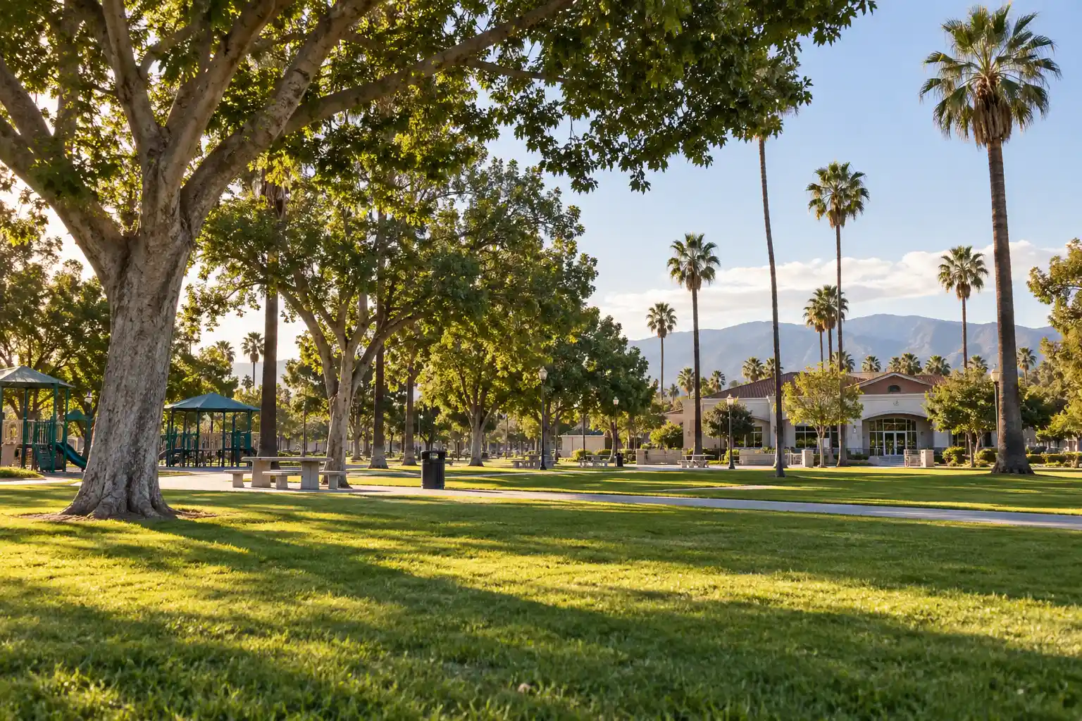 Las Palmas Park in San Fernando, CA