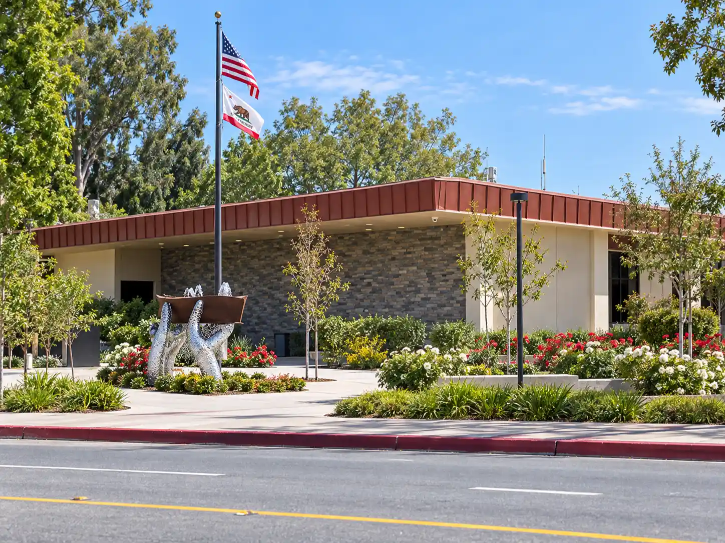 Rosemead City Hall on Valley Boulevard in Rosemead, CA