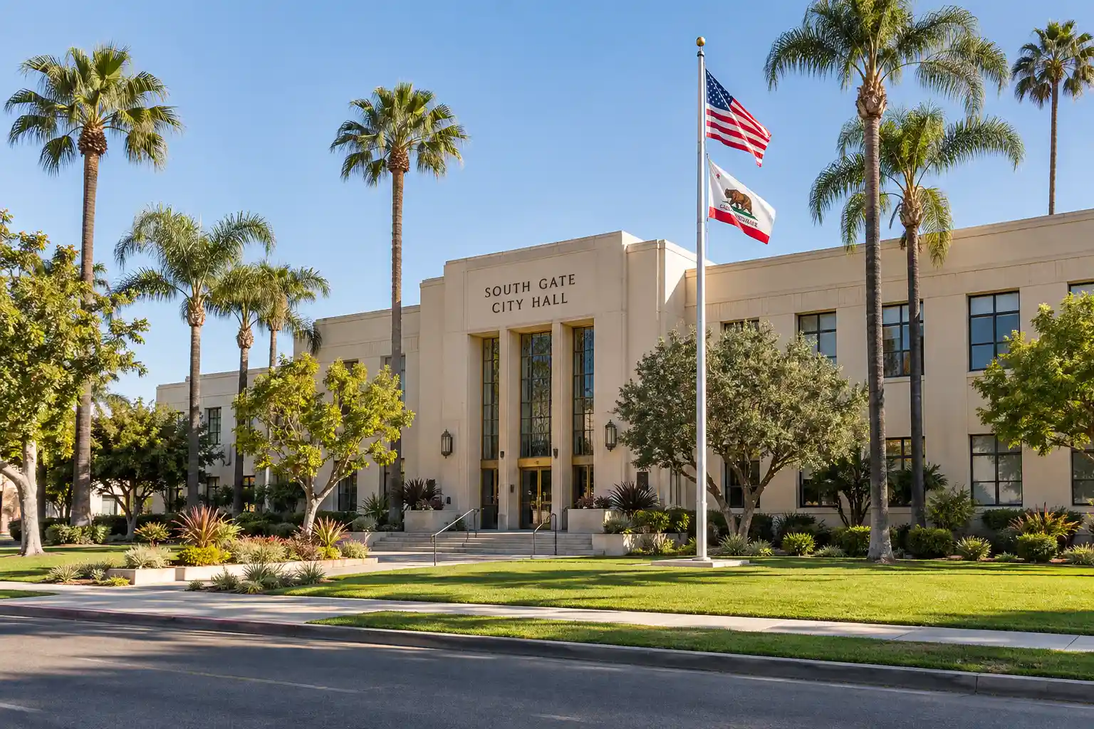 SEO Agency In South Gate, CA 1 South Gate City Hall on California Avenue, South Gate, CA