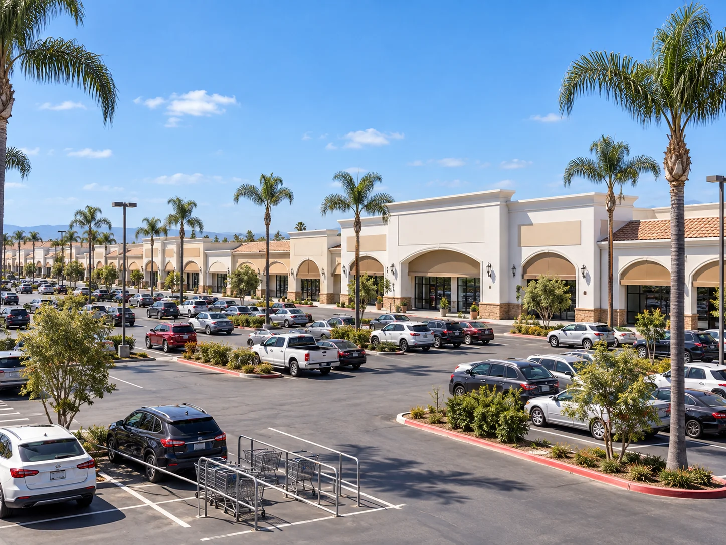 Retail center on Eastern Avenue in Bell Gardens, CA