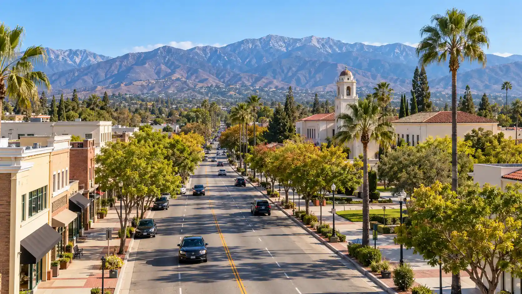 SEO Agency In La Verne, CA 1 SEO agency in La Verne, CA: city view of La Verne