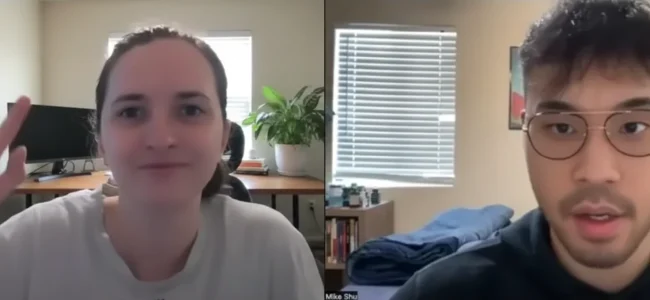 A zoom seo consultation with a business woman from New Brunswick