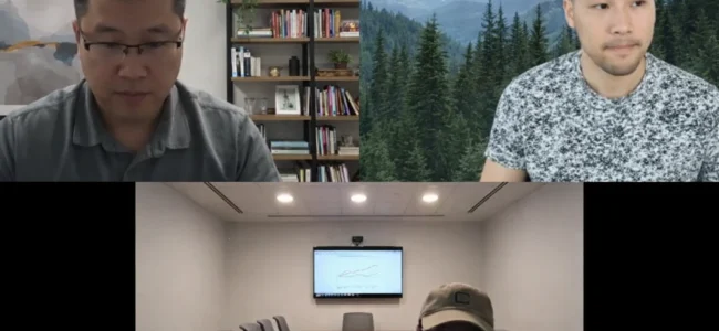 Business owners in Los Angeles brainstorming SEO ideas together