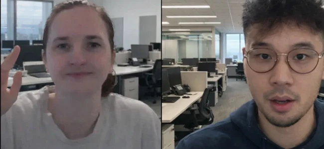 Client having a meeting with Mike for website optimization