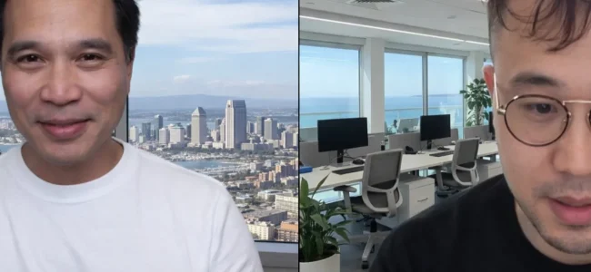 Denver SEO specialist discussing website optimization with a client on Zoom