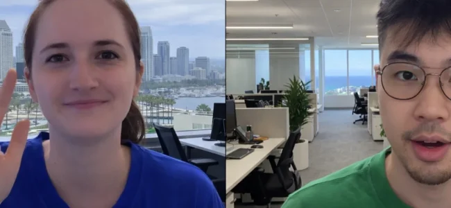 Denver digital marketing expert hosting a Zoom consultation with a client