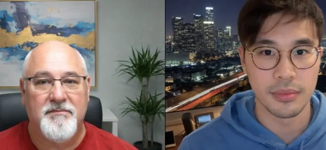 Marketing professional reviewing search rankings and web traffic data during a virtual client call in Denver, CO