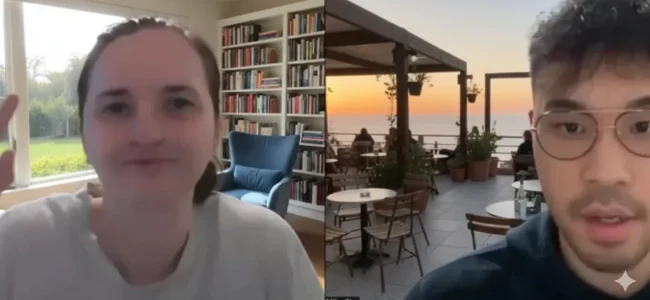 Mike on a Zoom meeting call