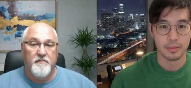 Online SEO consulting meeting with a Denver, Colorado business client