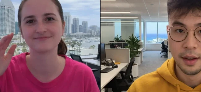 Remote SEO meeting between a specialist and a client located in NYC, NY