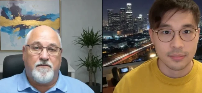 Remote consultation between SEO strategist and client reviewing site metrics in NYC, NY