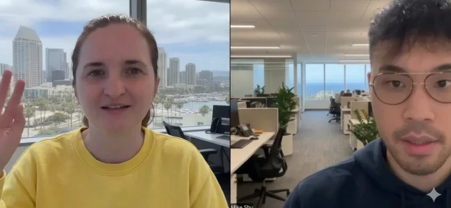 SEO and digital marketing analyst reviewing online metrics from a remote setup in Denver, CO