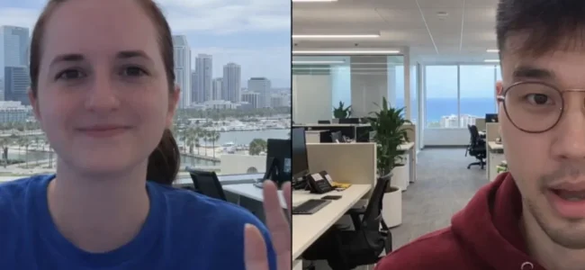 SEO expert discussing analytics and search performance during a video consultation in Denver, CO