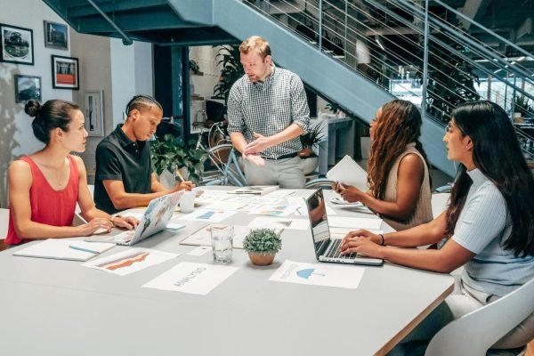 marketing agency meeting