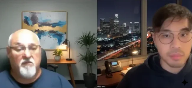 zoom meeting with the client